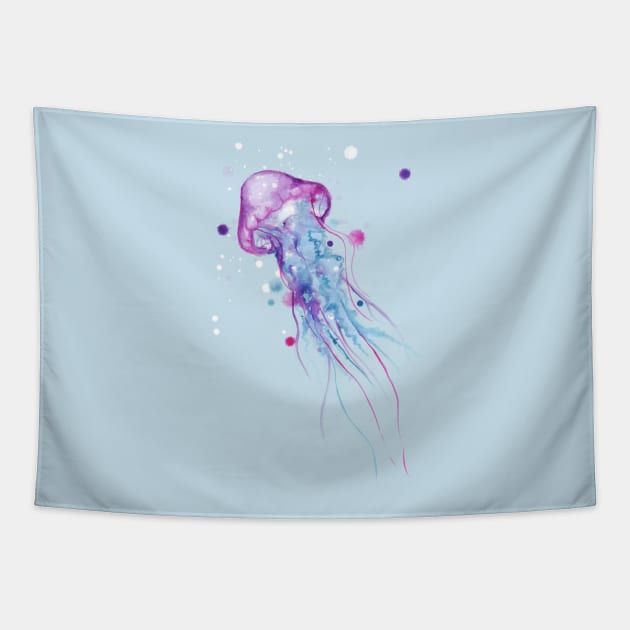 Jelly Watercolor Tapestry by LVBart