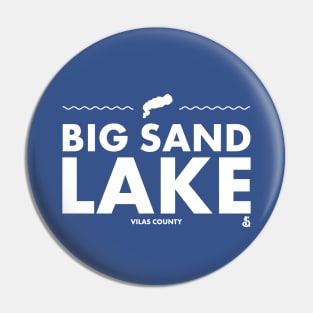 Vilas County, Wisconsin - Big Sand Lake Pin