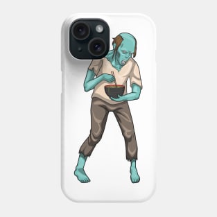 Zombie Halloween Ramen Phone Case