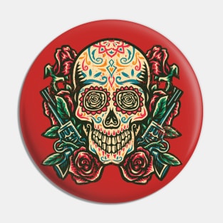 Sugar Skull - dia de muertos Pin