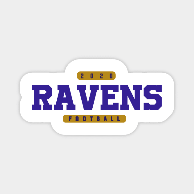 Baltimore Football Team Magnet by igzine