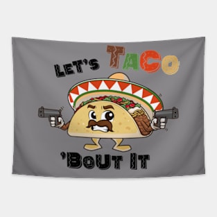 Mexican Street Food Tee for Taco Lovers Tapestry