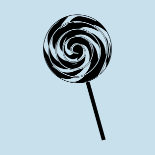 Retro Lollipop Design T-Shirt