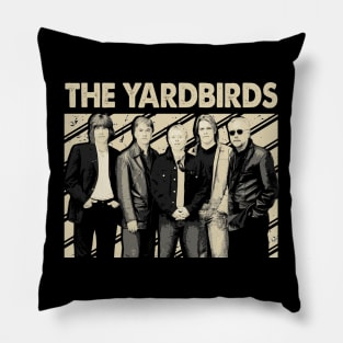 Psychedelic Harmonies Relive the Experimental Sounds and Groundbreaking Music of Yardbird on a Tee Pillow