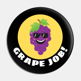 Grape job | Grape Pun Pin