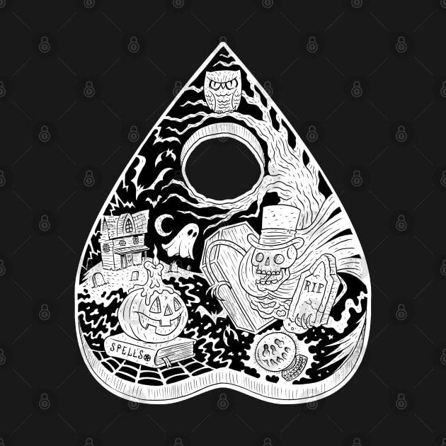 Spooky Planchette by chrisraimoart