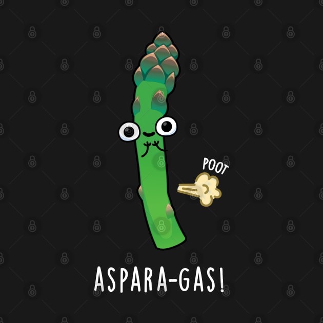Aspara-gas Cute Asparagus Veggie Pun by punnybone