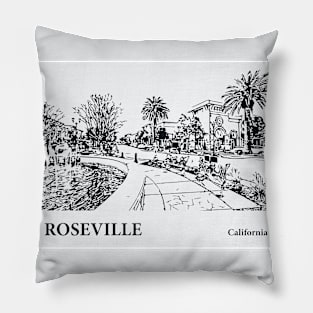Roseville - California Pillow