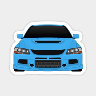 Evo IX light-blue Magnet