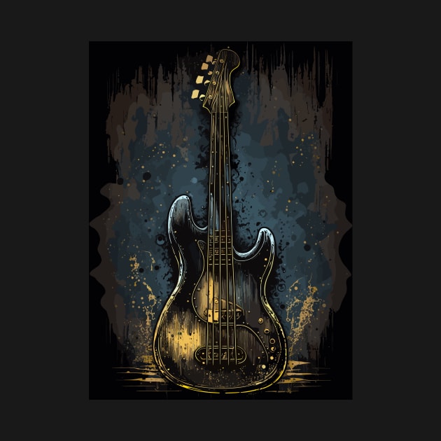 Electric guitar by erzebeth