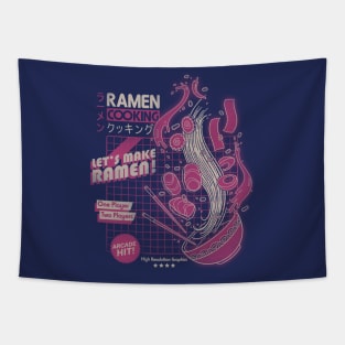 Arcade Ramen Tapestry