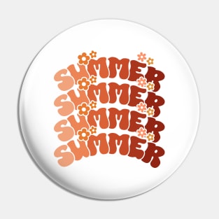 Retro Summer Pin