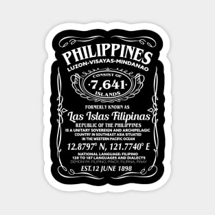 Pinoy Shirt Wi-ki Philippine Facts Filipino Shirt Magnet