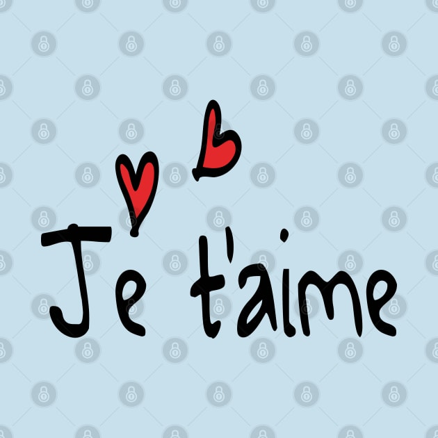 Je t'aime typo by CindyS