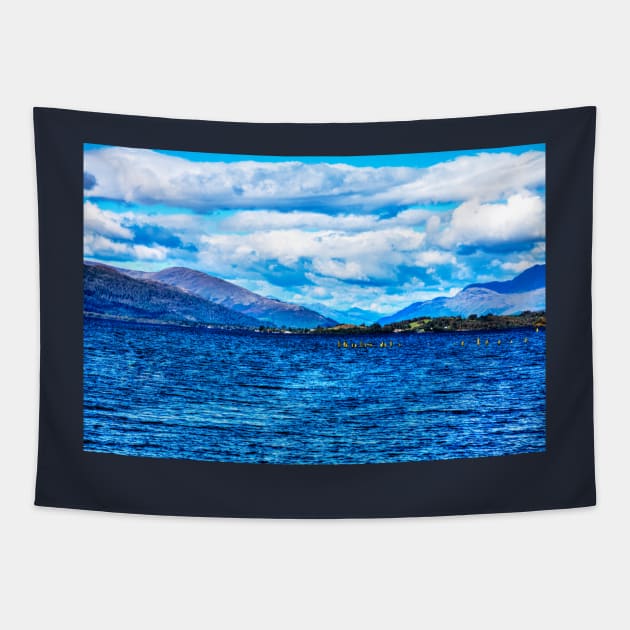 Loch Lomond, Ben Lomond, Scotland, UK Tapestry by tommysphotos