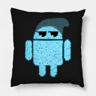 BeanieDroidv1.4 Pillow