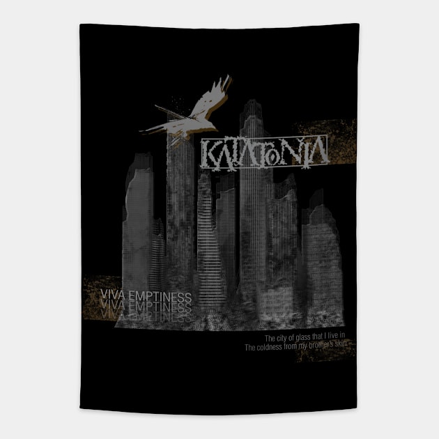 "City of Glass" Katatonia Viva Emptiness Tapestry by mitzi.dupree