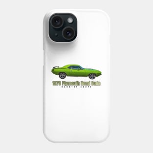 1970 Plymouth Hemi Cuda Hardtop Coupe Phone Case