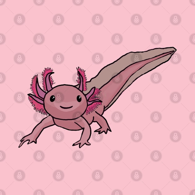 Axolotl - Critter by alyga.art