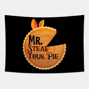 Mr. Steal Your Pie | Happy Thanksgiving | Funny Thanksgiving Tapestry