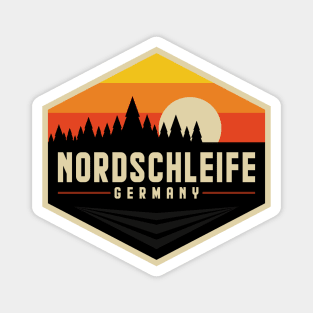 Nordschleife Motor Racing Design Magnet