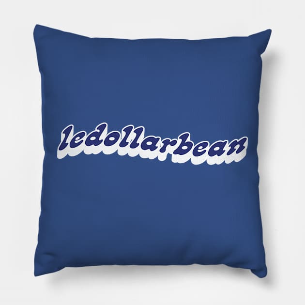 ledollarbean Pillow by RussellTateDotCom