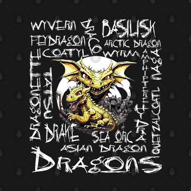 Different Types of Dragons For All Dragon Lovers Mythical Role Playing by Envision Styles