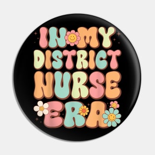 Groovy in My District Nurse Era District Nurse  Retro Pin