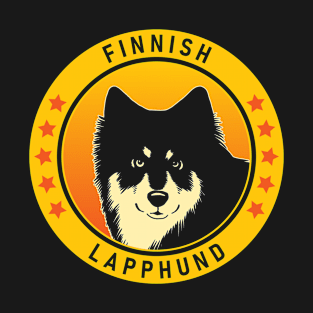 Finnish Lapphund Dog Portrait T-Shirt