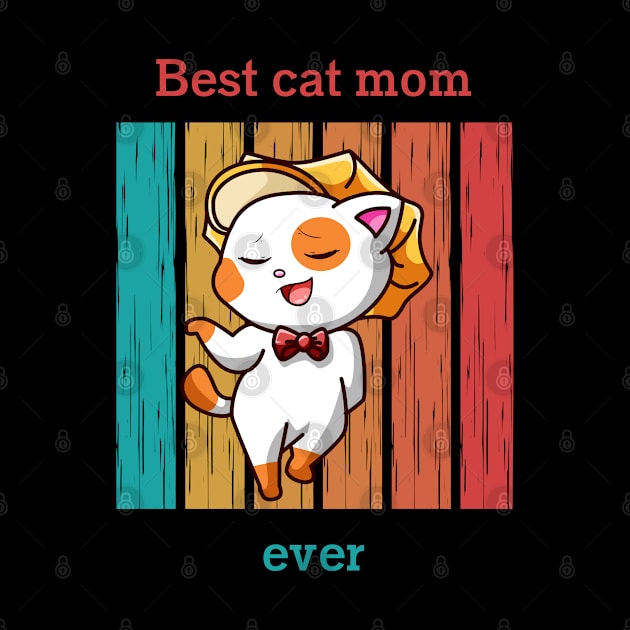 Cat t shirt - Best cat mom by hobbystory