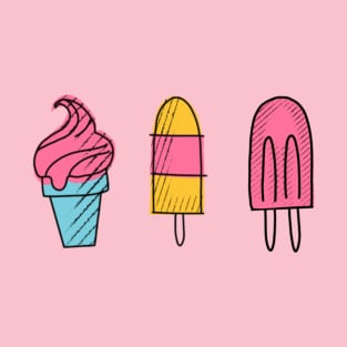 Retro Popsicles T-Shirt