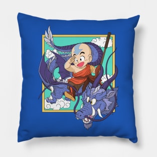 Dancing Dragon-S - Artwork Pillow