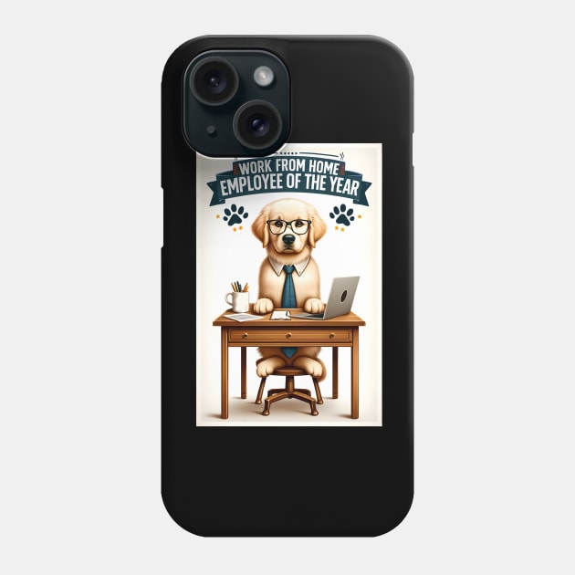 Work from Home Employee of the Year Phone Case by OddHouse