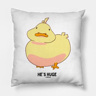 Chunky Duck by Sobre Alba Pillow