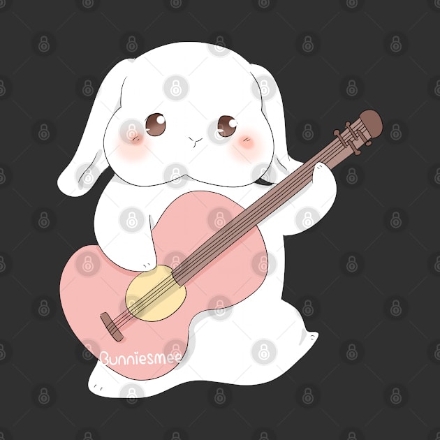 Guitarist Bunny Girl | Bunniesmee Musician by GambarGrace