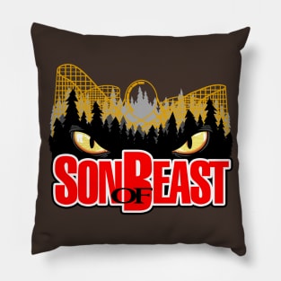 Kings Island Son of Beast Roller Coaster Pillow