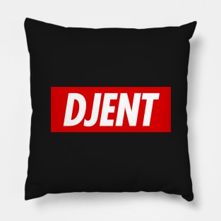 Djent Logo - Black Pillow