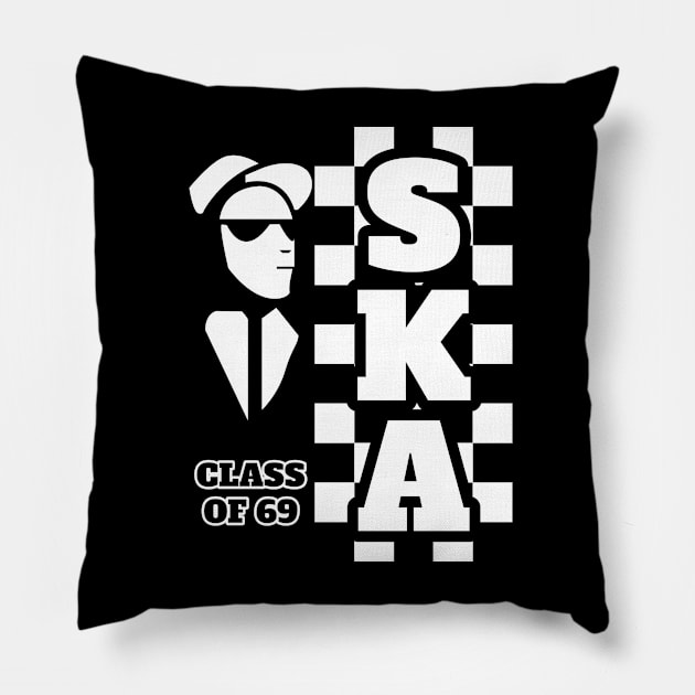 Class of 69 Pillow by JustSka
