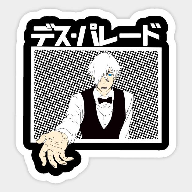 Decim and Mayu Death Parade Sticker by LokittyLevi