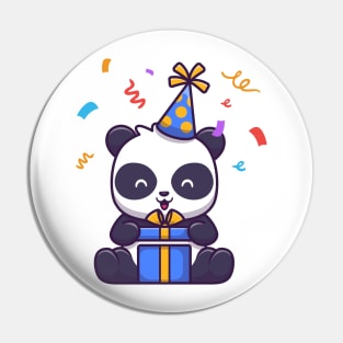 Cute panda gift Pin