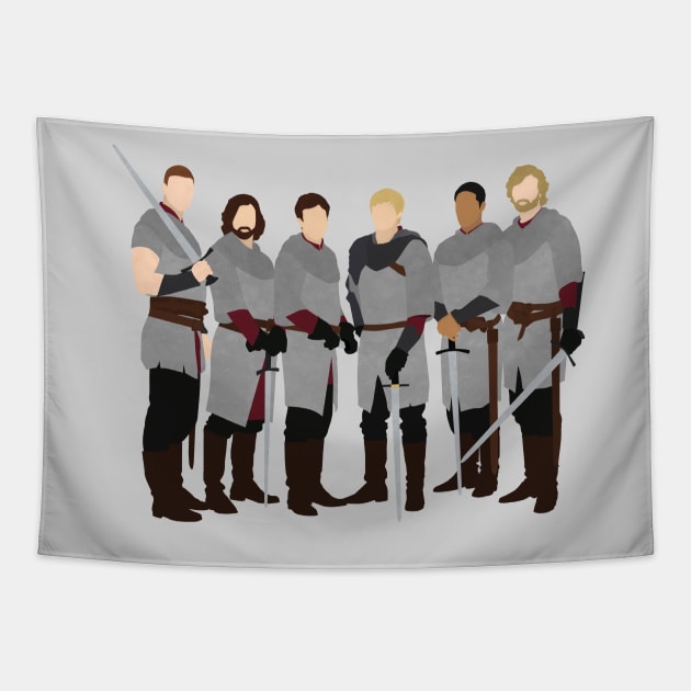 Merlin bbc, The Knights of the Round Table Tapestry by carolam