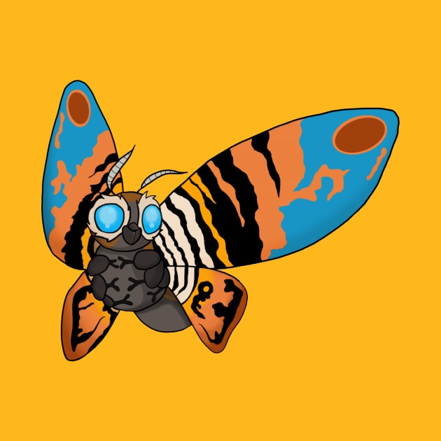 Cute Mothra by Lupa1214