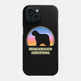 Bergamasco Sheepdog Vintage Sunset Dog Phone Case