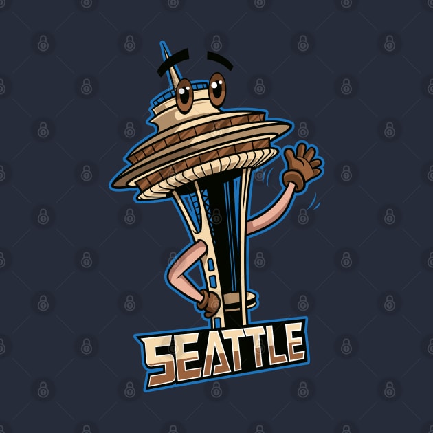 Seattle City Badge by Studio324