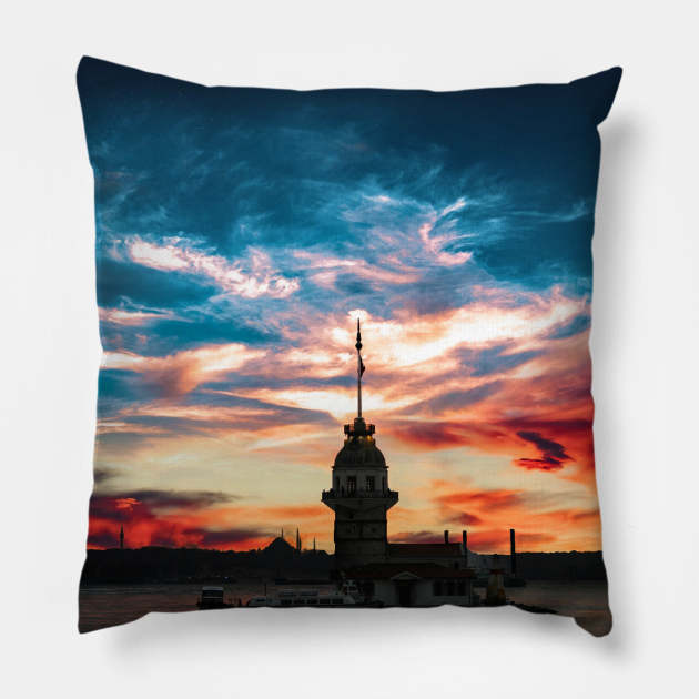 Lighthouse Pillow by sherifarts