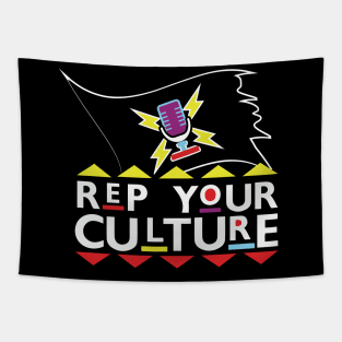 The Rep Your Culture Line: Represent! T-Shirt Tapestry