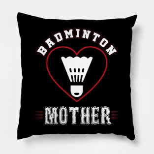 Mother Badminton Team Family Matching Gifts Funny Sports Lover Player Pillow