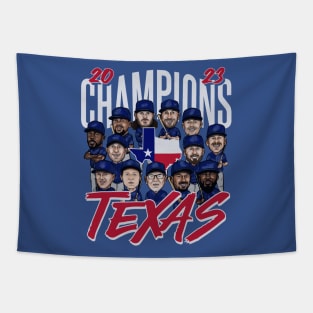 Texas Baseball Champions 2023 Tapestry