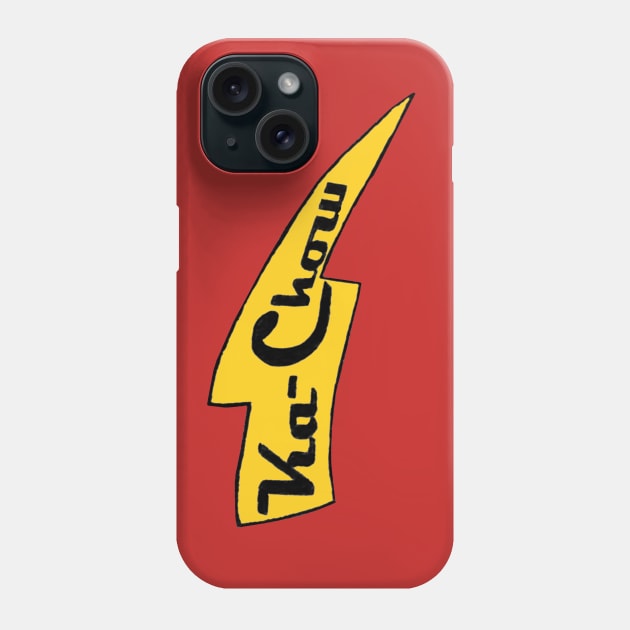 Ka-Chow Phone Case by The Blue Sky Lounge