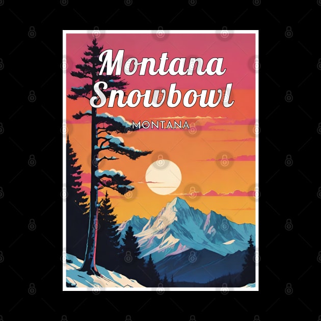 Montana Snowbowl ski Montana USA by UbunTo